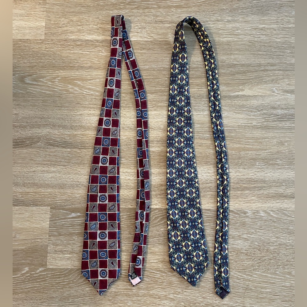 Christian Dior Monsieur Luxury Vintage Silk Ties